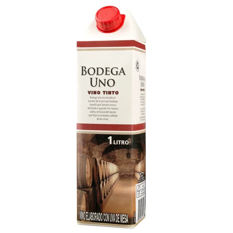 Imagen de Vino Tinto Bodega Uno Tetra 1lt