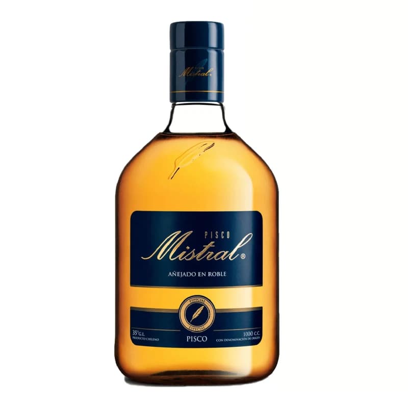 Imagen de Pisco Mistral Añejado en Roble 35g 1Lt.