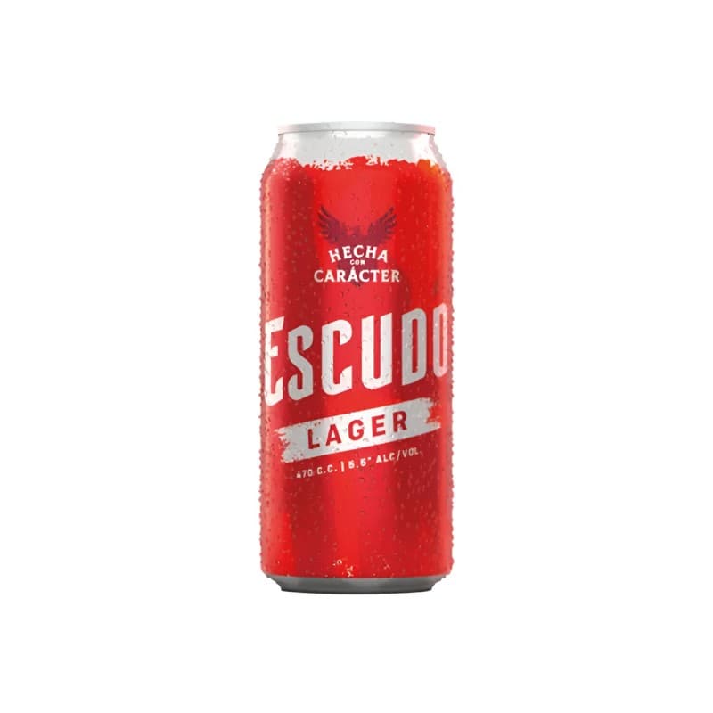 Imagen de Cerveza Escudo Lager 470cc lata