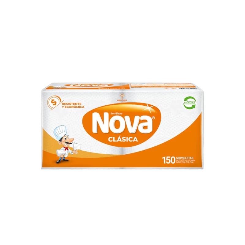 Imagen de Nova Clásica 150 servilletas 23x22