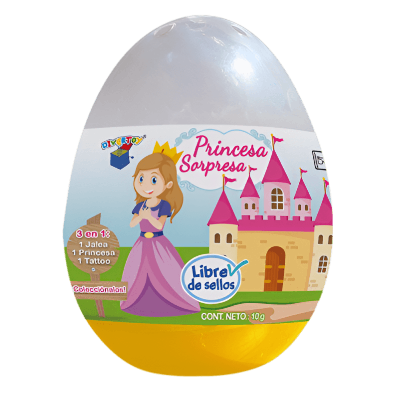 Imagen de Huevo Princesa Divertoy 10gr