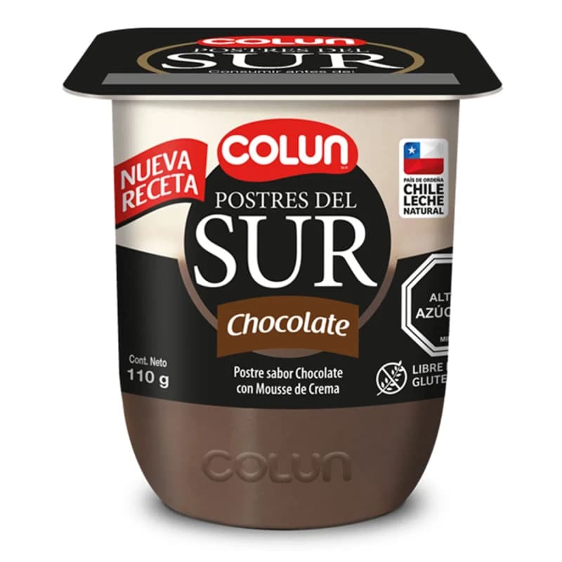 Imagen de Postre del Sur Colun Chocolate 110gr