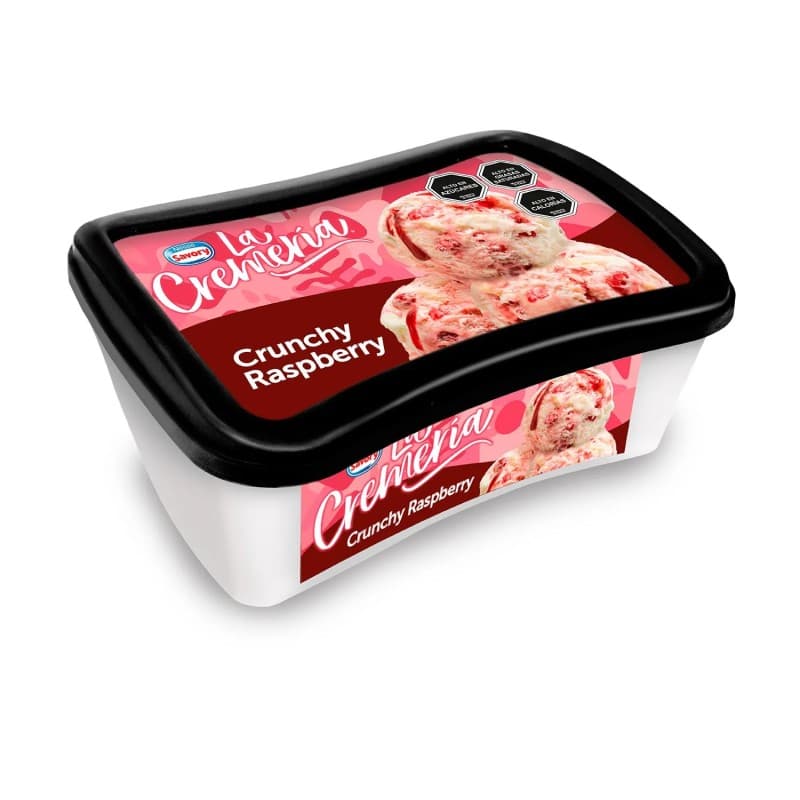 Imagen de La Cremeria Crunchy Raspberry Sabory 1L