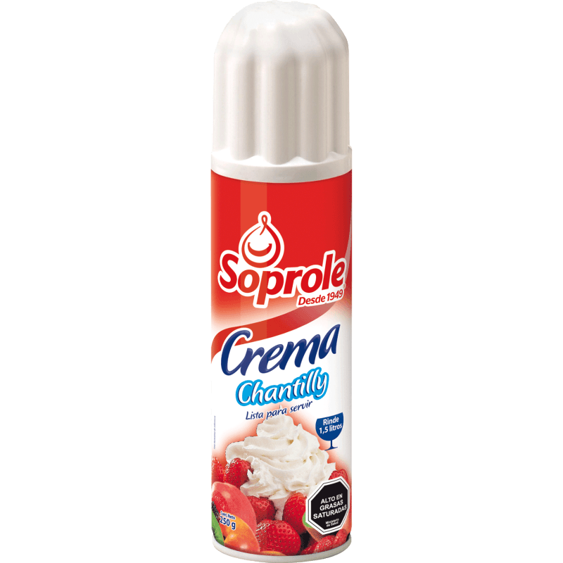 Imagen de Crema Chantilly Soprole 250gr
