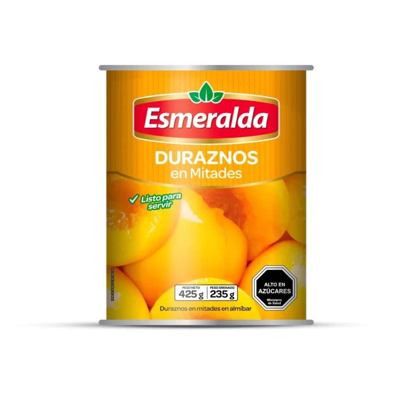 Imagen de Duraznos en Mitades Esmeralda 425g