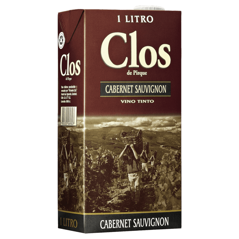 Imagen de Clos de Pirque T/P Cab. Sauvig. 1Lt.