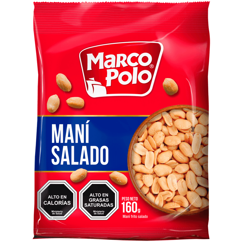 Imagen de Maní Salado Marco Polo 160gr.