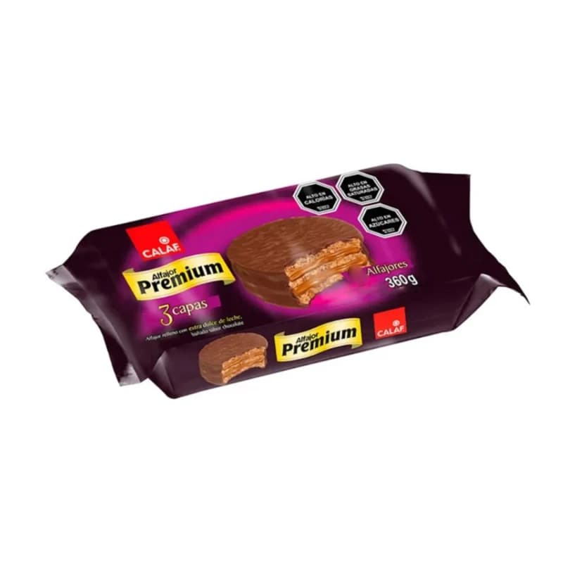 Imagen de Alfajor Premiun Calaf 360g