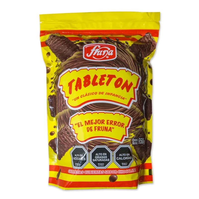 Imagen de Tableton Fruna Chocolate 650gr.