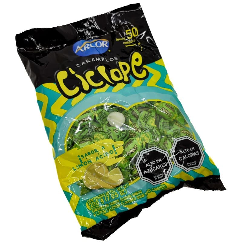 Imagen de Caramelos Ciclope 50und Limon Acido 200g