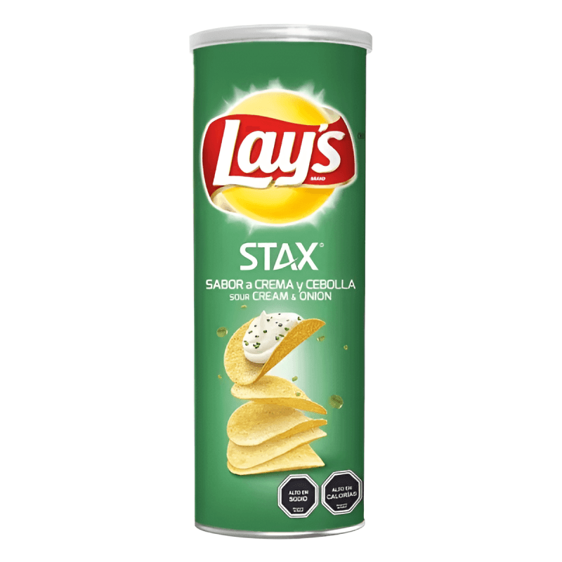 Imagen de Papas Lays Stax Crema y Cebolla 134gr