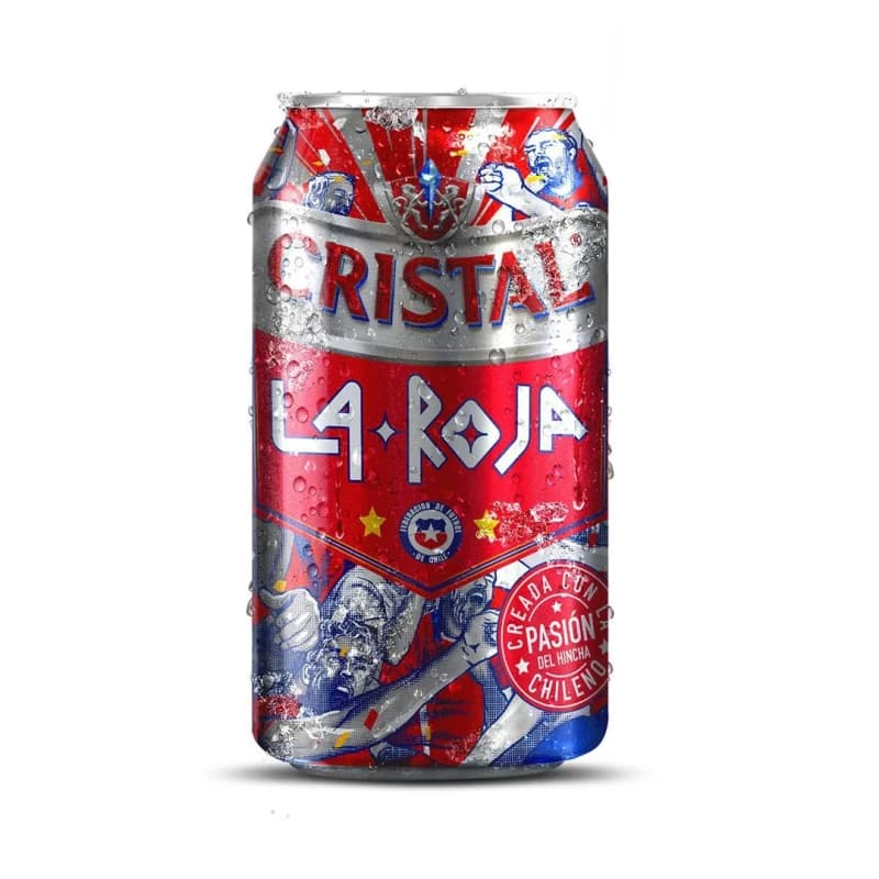 Imagen de Cerveza Cristal la Roja 470cc lata