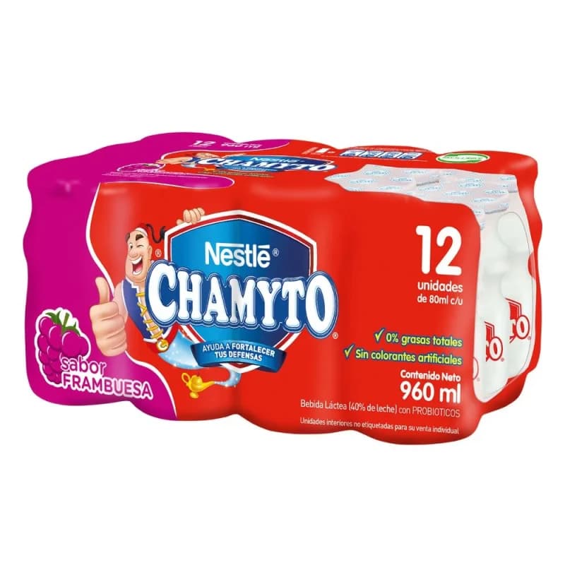 Imagen de Chamyto Nestle x12 Frambuesa