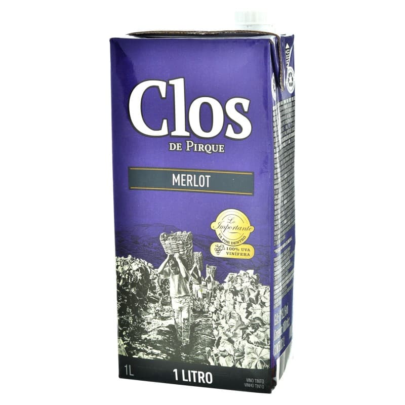Imagen de Vino Clos de Pirque T/P Merlot 1Lt.