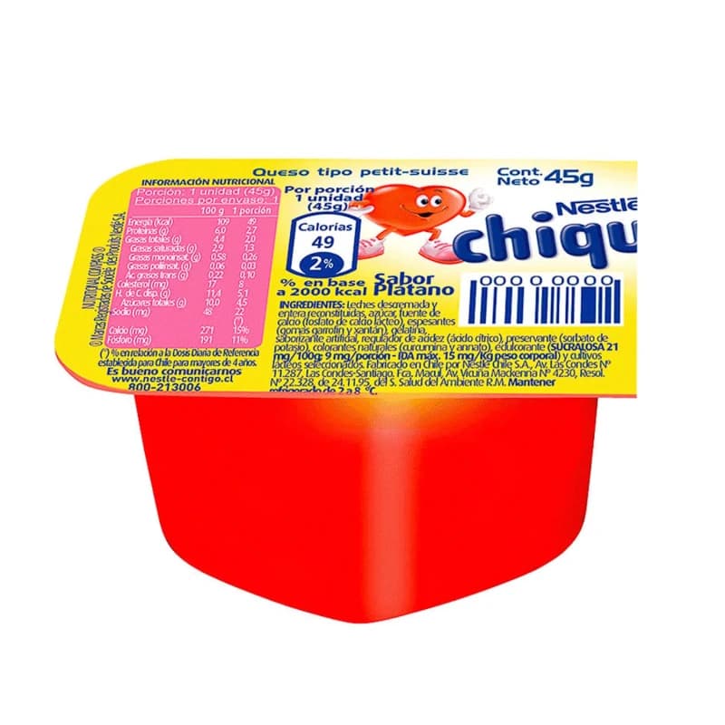 Imagen de Chiquitin nestle Platano 45g