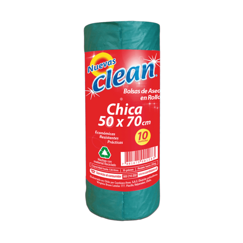 Imagen de Bolsas de Aseo Clean 50x70cm
