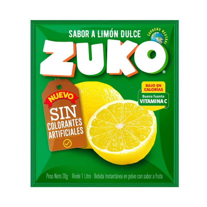 Imagen de Jugo ZuKo Limon Dulce 15g