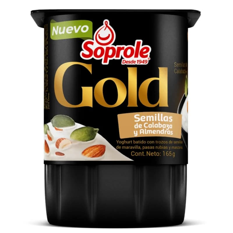 Imagen de Gold Soprole Semillas Calabaza y Almendras 165gr