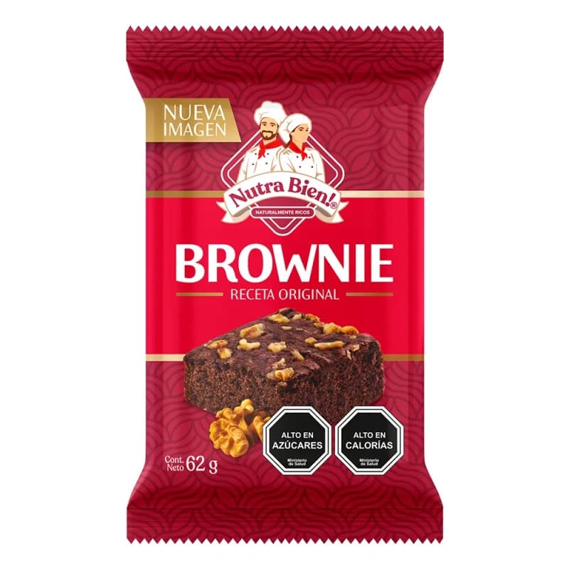 Imagen de Brownie Original Nutra Bien 62gr.