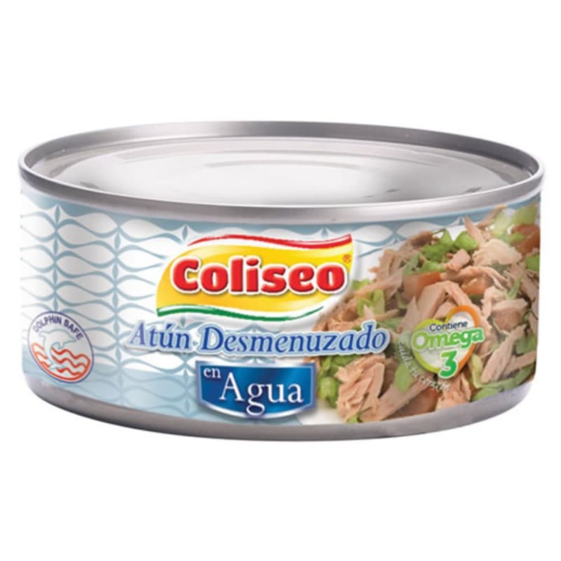 Imagen de Atun Desmenuzado en Agua Coliseo 160g