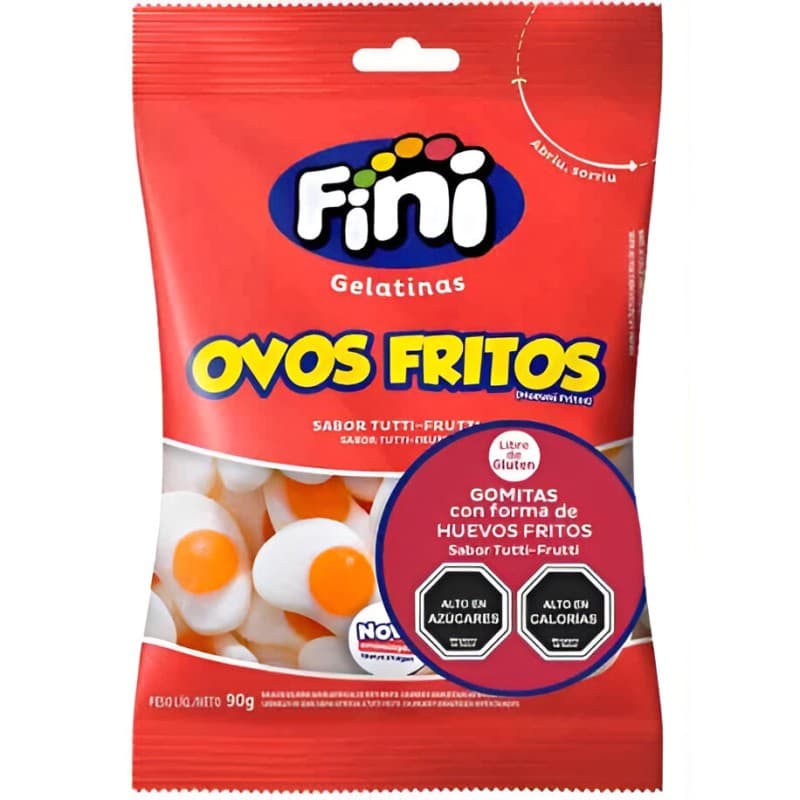 Imagen de Gelatinas Fini Huevos Fritos 90gr