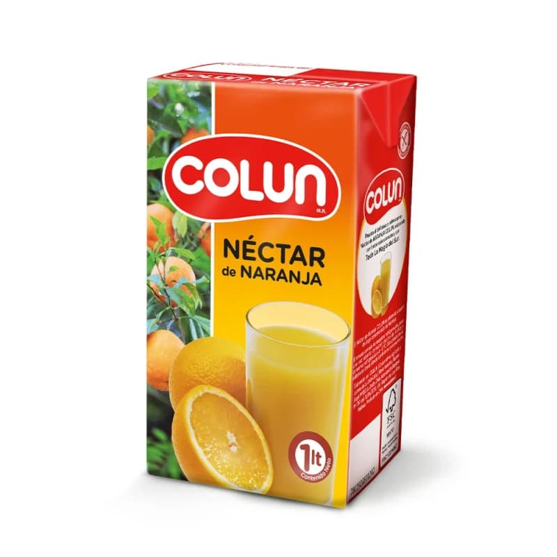 Imagen de Nectar de Naranja Colun 1L