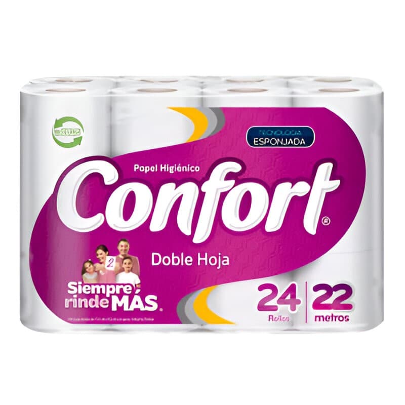 Imagen de Papel Higiénico Confort 24 Rollos X 22 Mt.