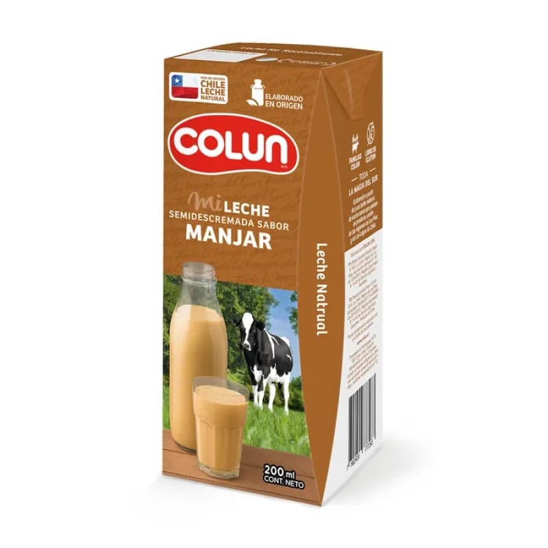 Imagen de Leche Colun S/Desc. Manjar 200ml