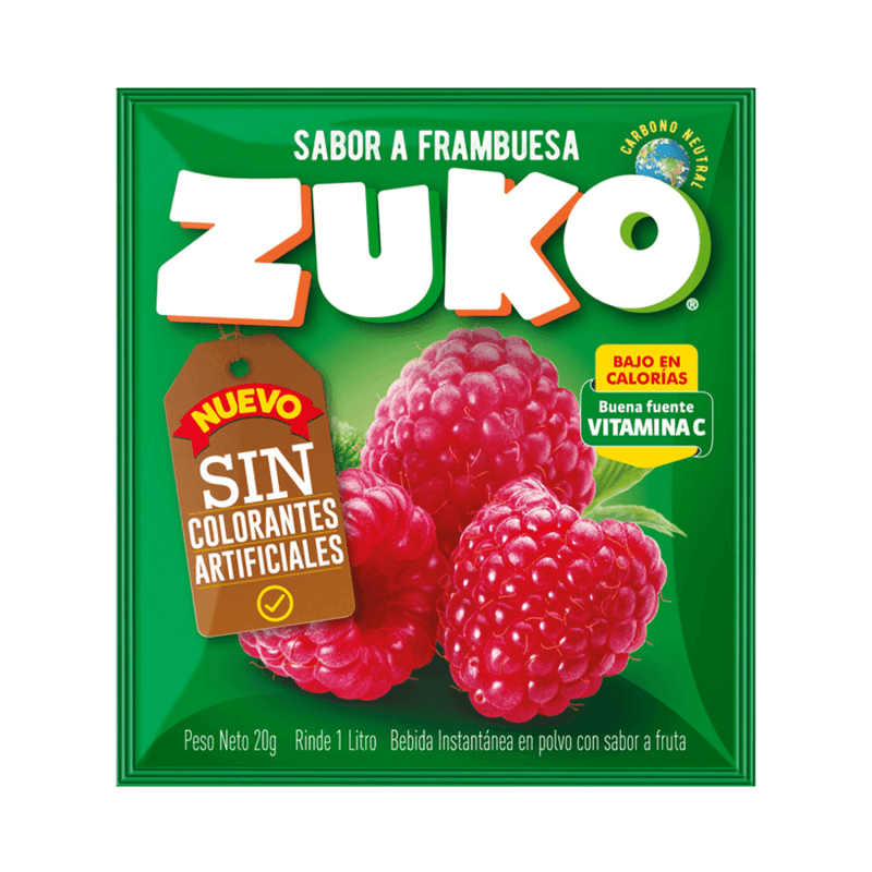 Imagen de Zuko Frambuesa 20gr