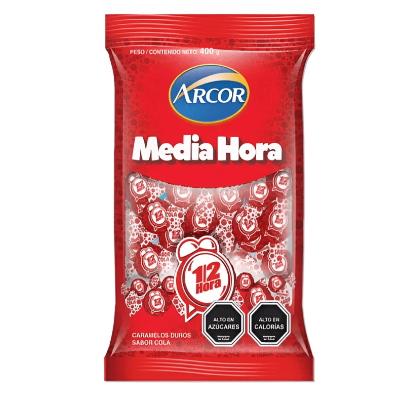 Imagen de Caramelos 1/2 Hora Sabor Cola Arcor 400gr