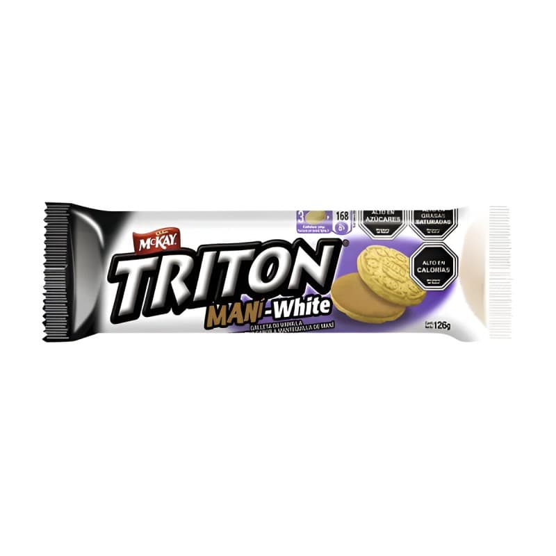 Imagen de Galleta Triton Maní-White 126gr.