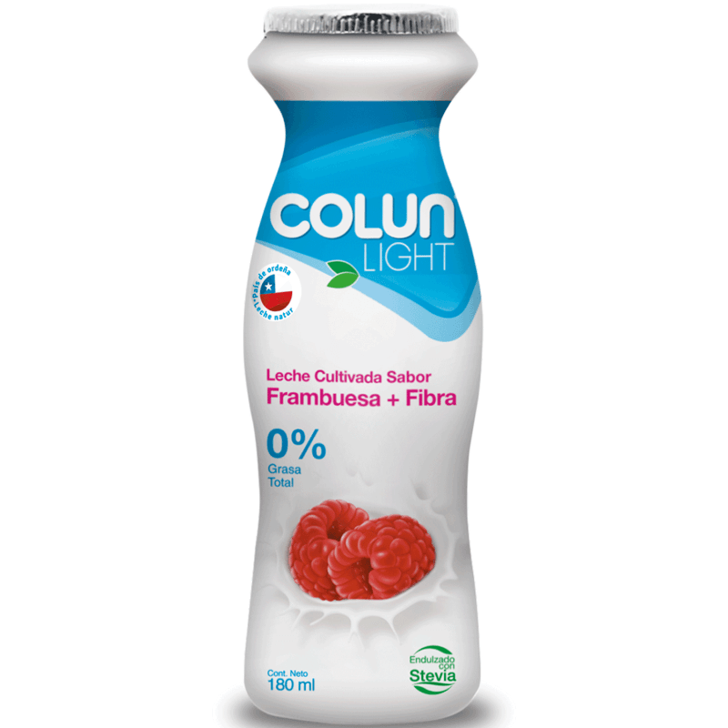 Imagen de Leche Cultivada Colun Sabor Frambuesa 180ml