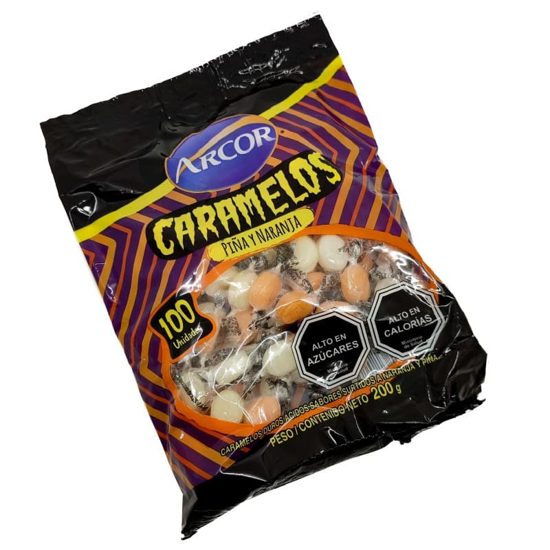 Imagen de Caramelos Piña/Naranja 100und 200g