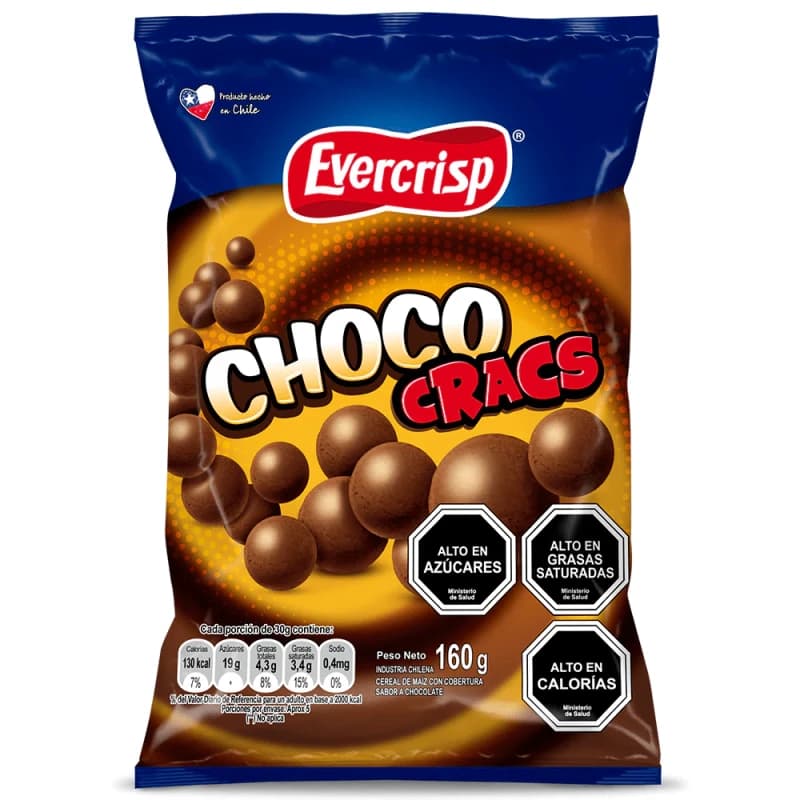 Imagen de Choco Cracs Evercrisp 160g