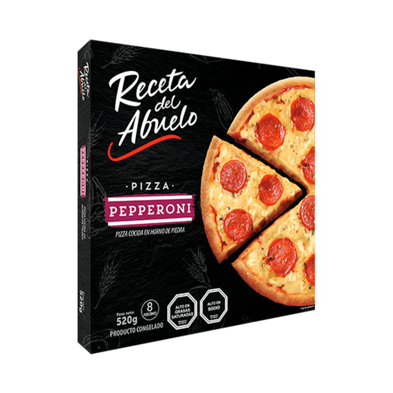 Imagen de Pizza Doble Pepperoni 520g RDA