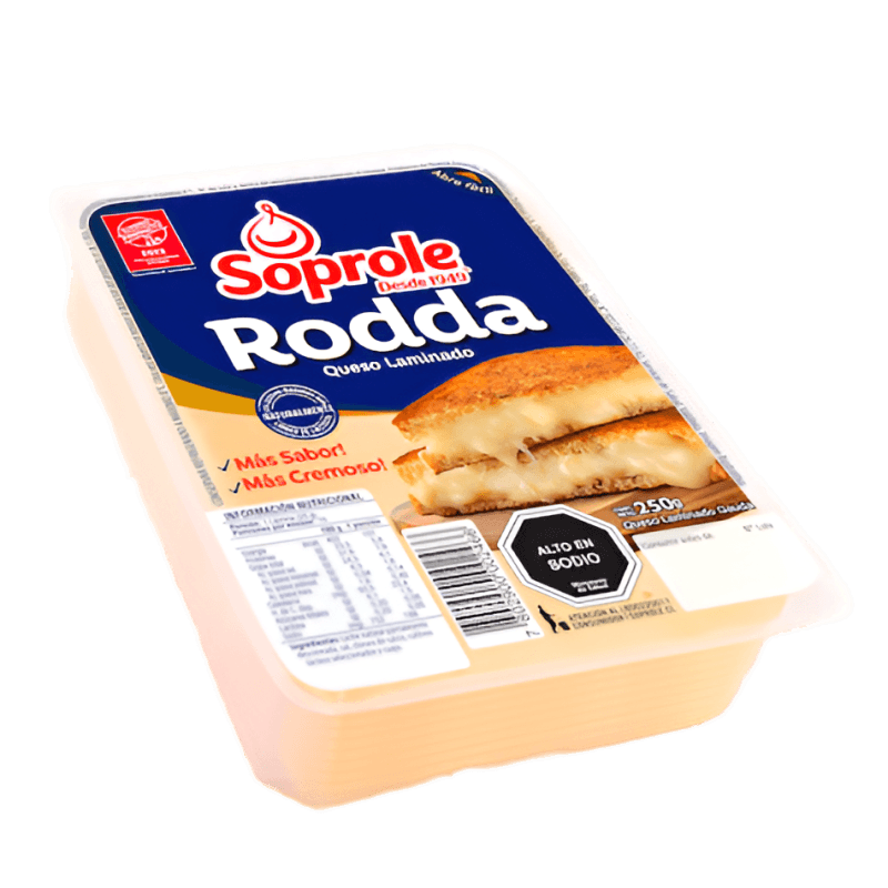 Imagen de Queso Laminado Rodda Soprole 250g
