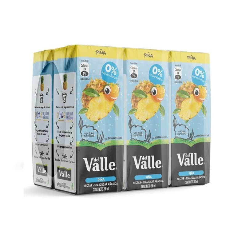 Imagen de Six Pack Néctar Andina Piña 200ml