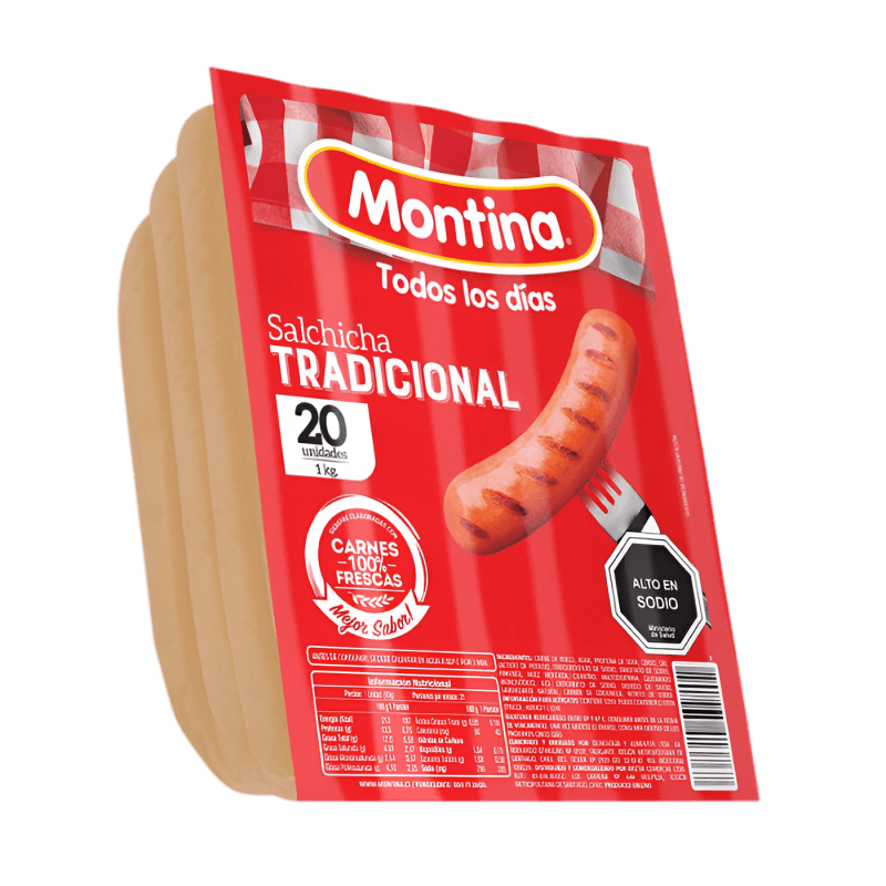 Imagen de Salchicha Tradicional Montina 1 Kg