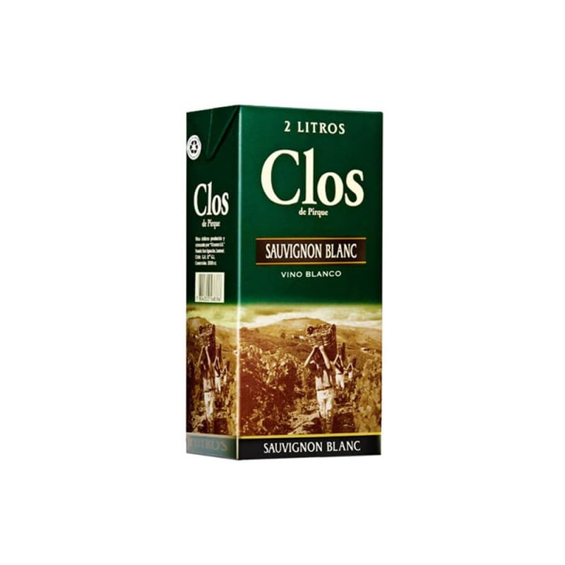 Imagen de Vino Blanco Clos de Pirque Caja 2lt