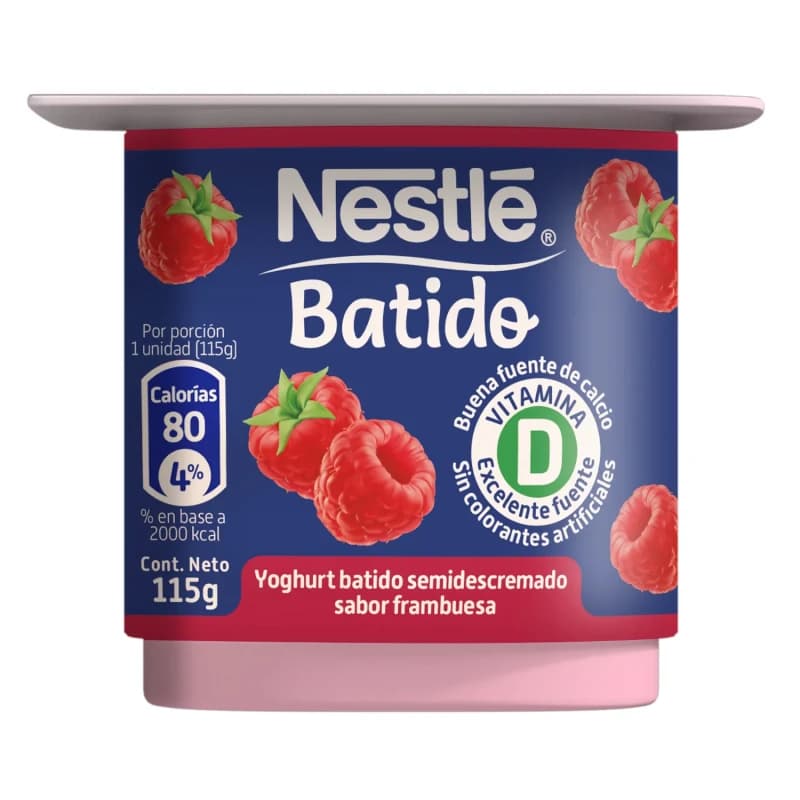 Imagen de Yogurt Batido Nestle Frambuesa 115gr.