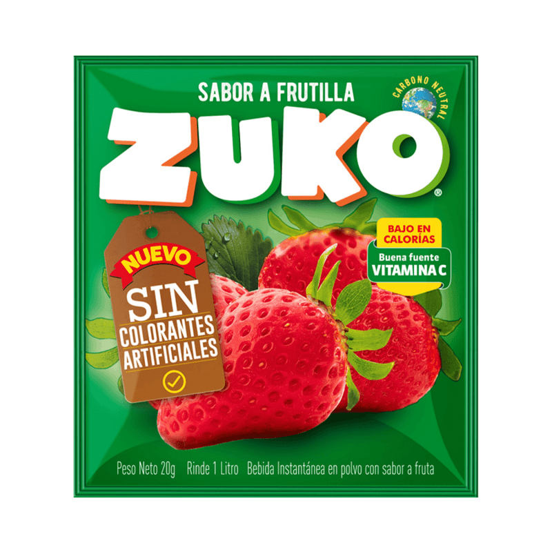 Imagen de Zuko sabor Frutilla 20gr.