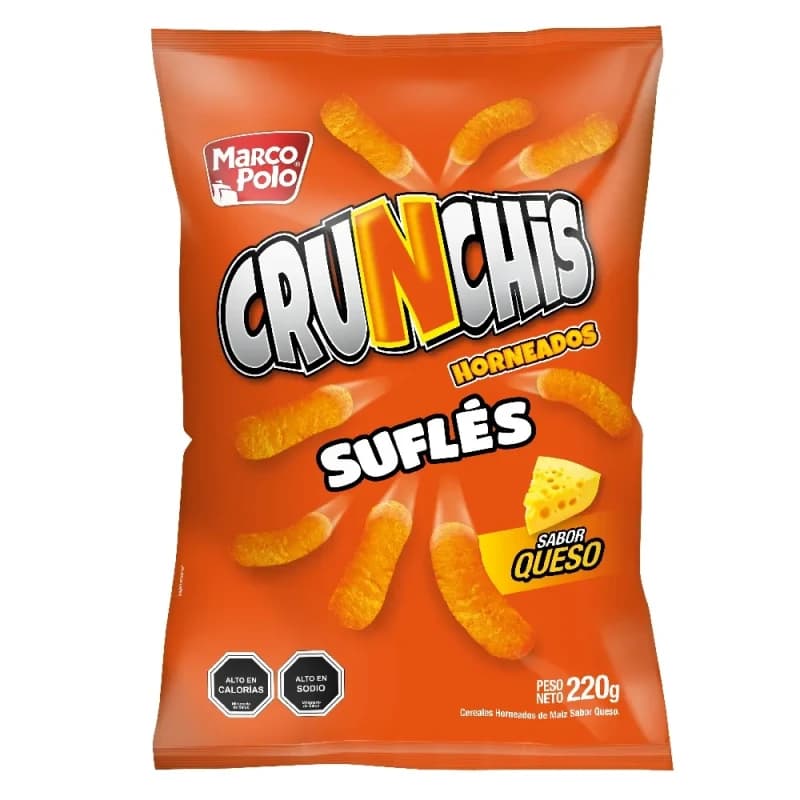 Imagen de Crunchis de Queso Marco Polo 220gr