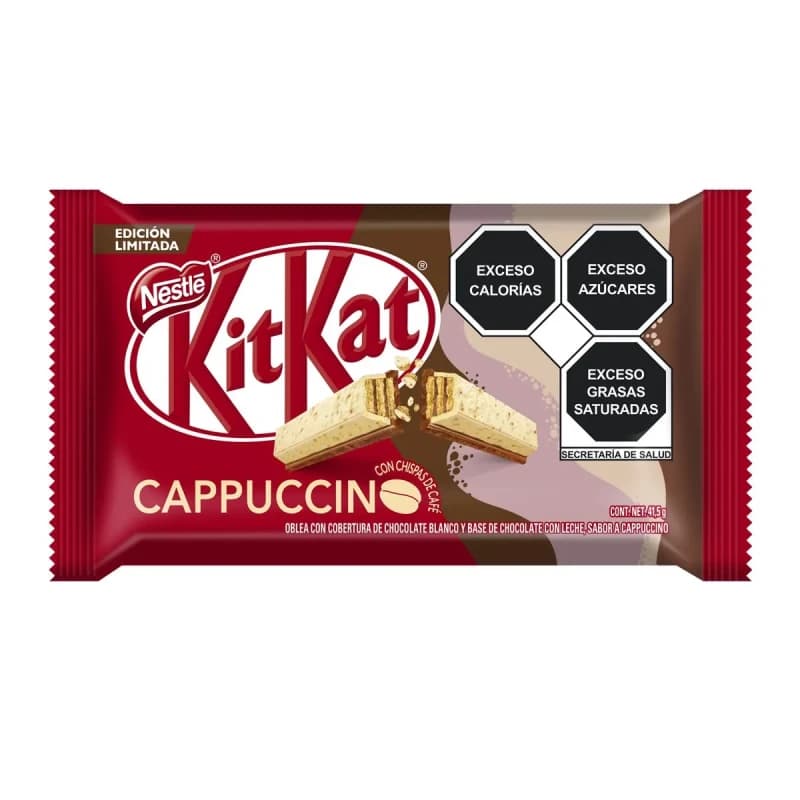 Imagen de Kit Kat Nestle Cappuccino 41.5gr