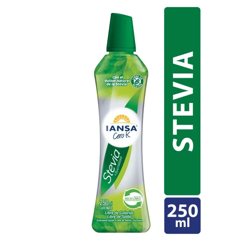 Imagen de Edulcorante Iansa Stevia+Sucralosa 250ml