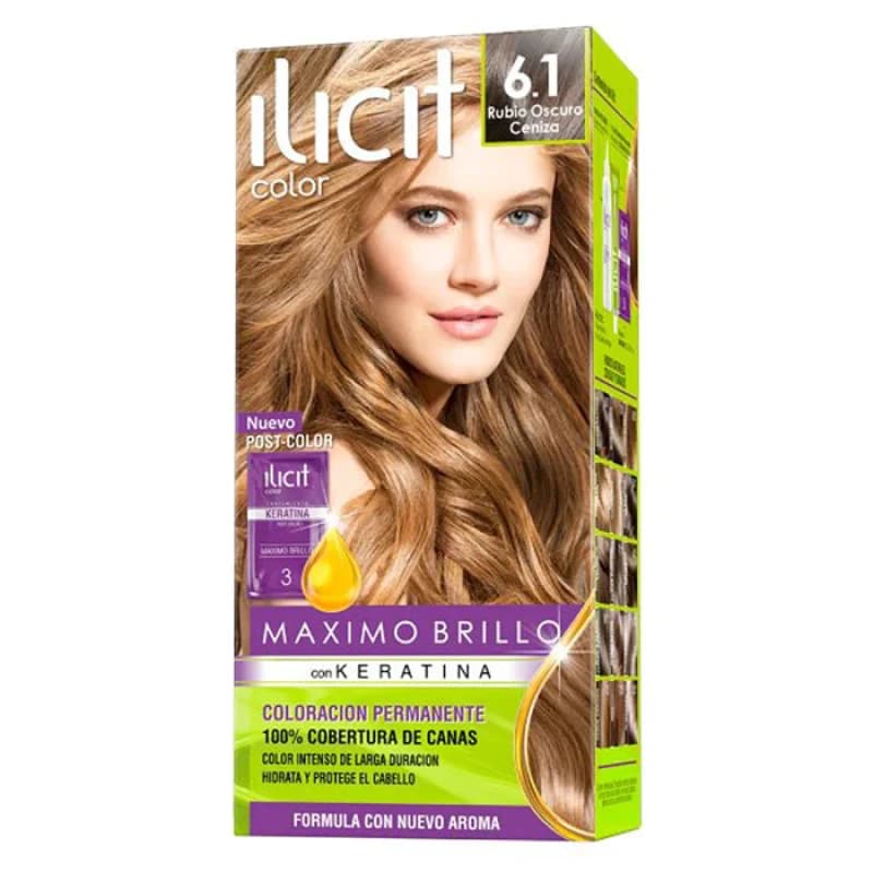 Imagen de Ilicit Color 6.1 Rubio Oscuro Ceniza