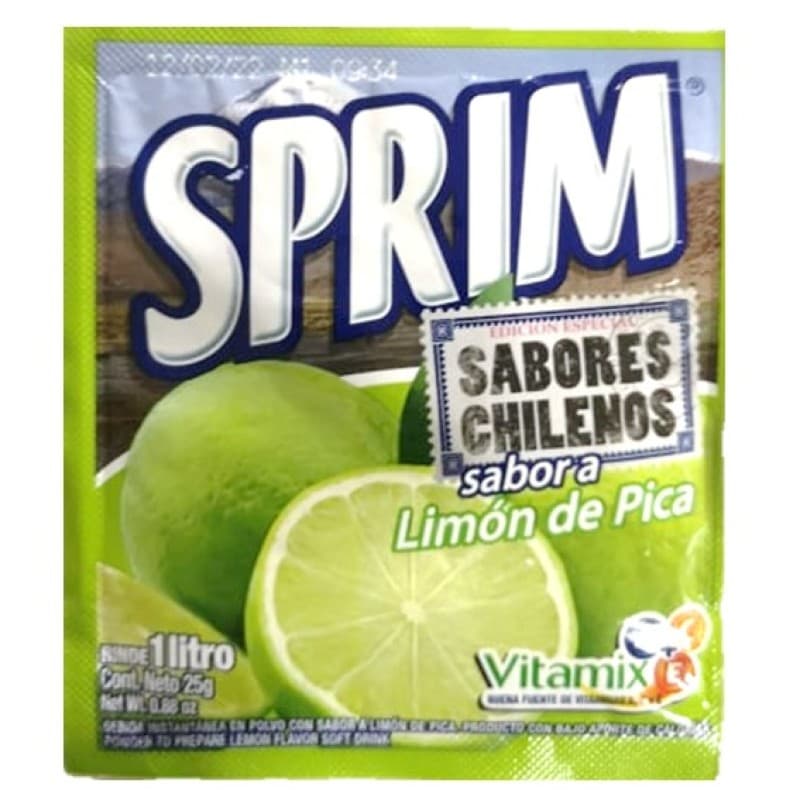 Imagen de Bebida en Polvo Sprim Limón Pica 25g