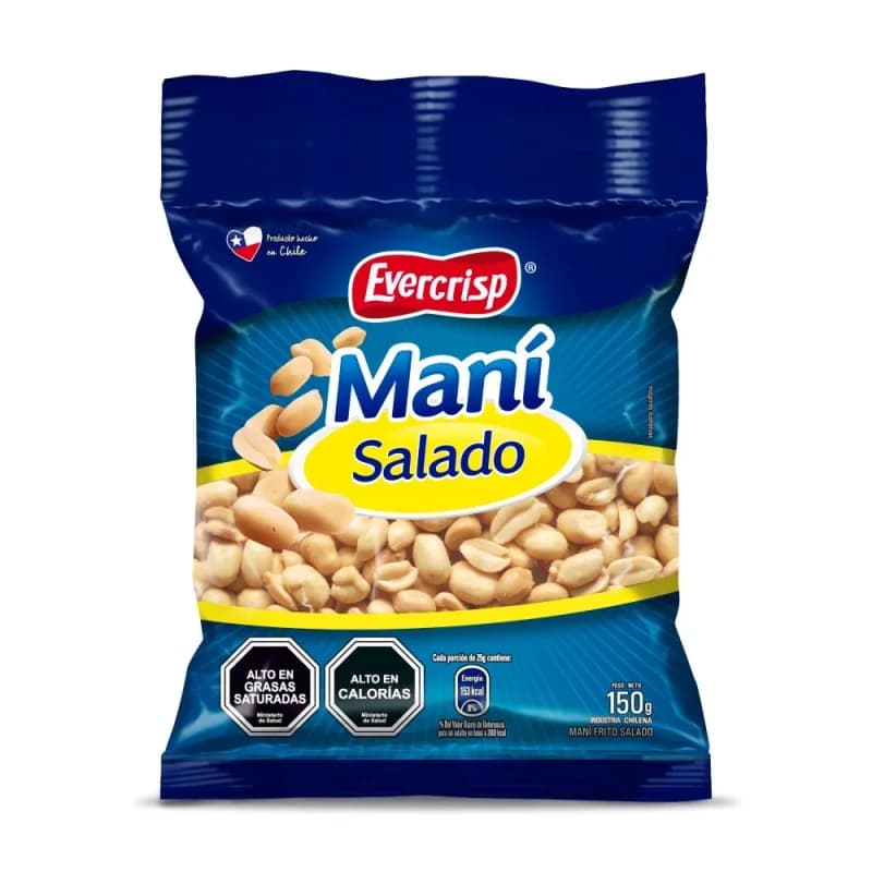 Imagen de Maní Salado Evercrisp 150gr