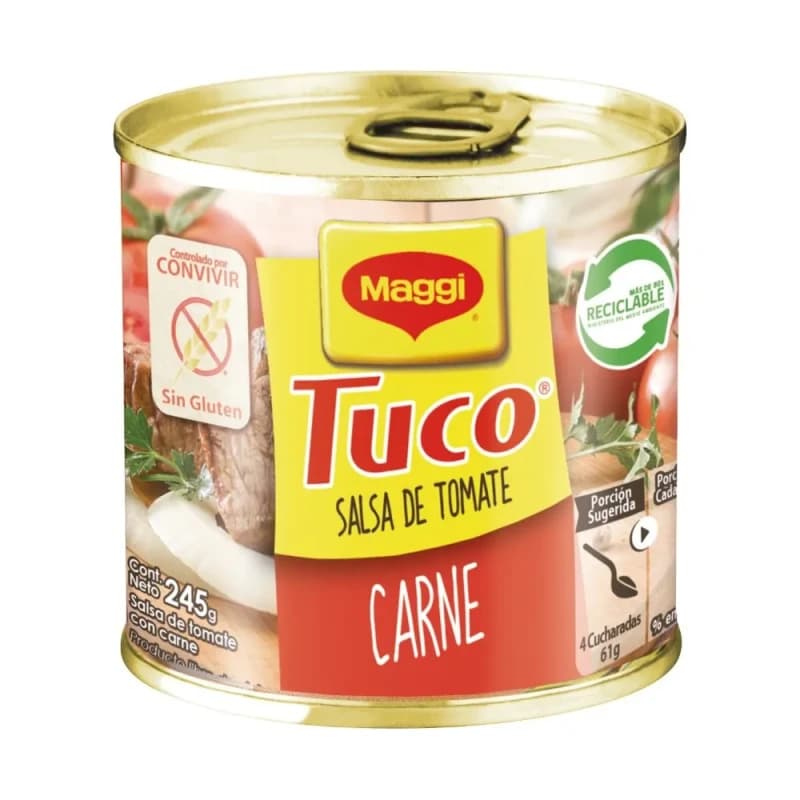Imagen de Salsa Tomate Maggi Tuco Carne 245gr
