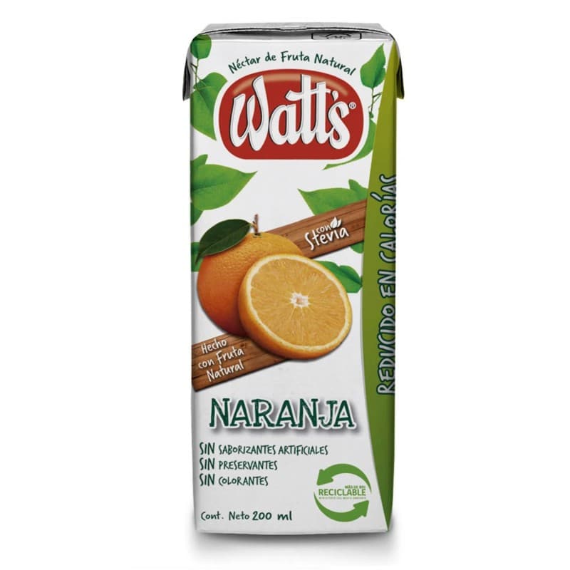 Imagen de Néctar Watts Naranja 200ml