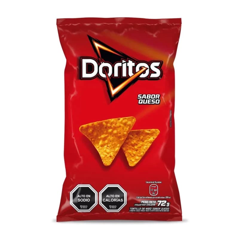 Imagen de Doritos queso 72gr